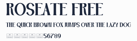 Roseate Free預覽圖