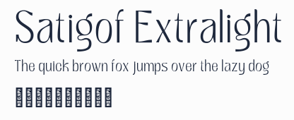 Satigof Extralight預覽圖