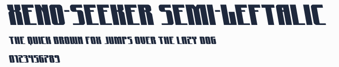 Xeno-Seeker Semi-Leftalic預覽圖
