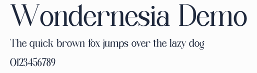 Wondernesia Demo預覽圖
