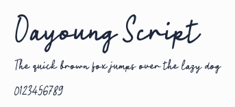 Oayoung Script預覽圖