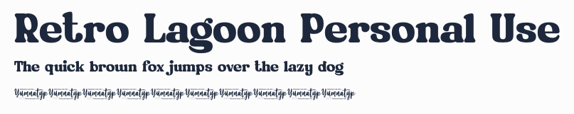 Retro Lagoon Personal Use預覽圖