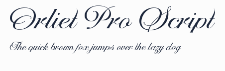 Orliet Pro Script預覽圖