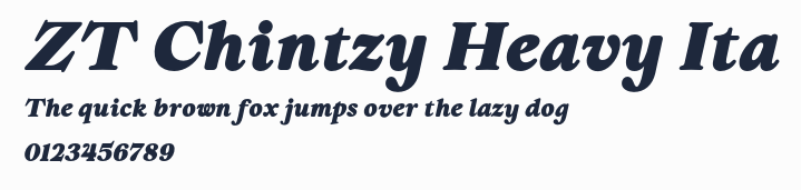 ZT Chintzy Heavy Ita預覽圖