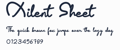 Xilent Sheet預覽圖