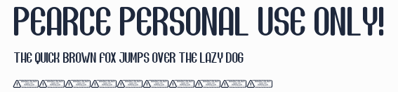Pearce PERSONAL USE ONLY!預覽圖