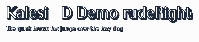 Kalesi 3D Demo rudeRight預覽圖