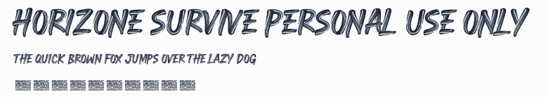 Horizone Survive Personal Use Only預覽圖