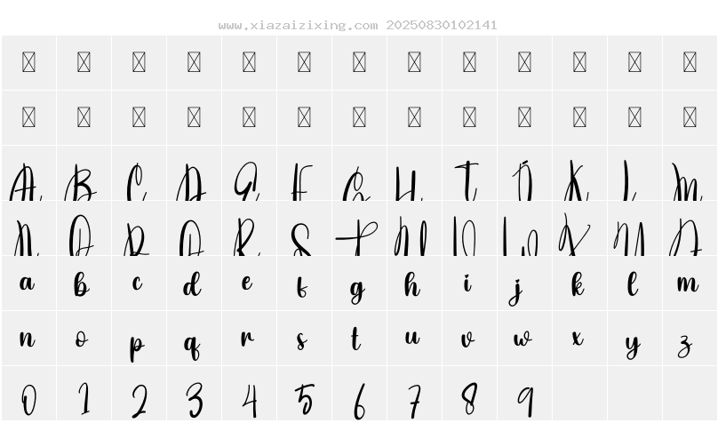 字符映射圖