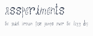 assperiments預覽圖