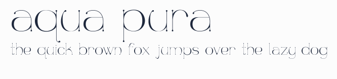 aqua pura預覽圖