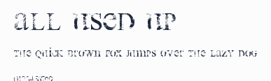 all used up預覽圖