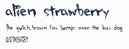 alien strawberry預覽圖