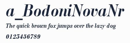 a_BodoniNovaNr預覽圖