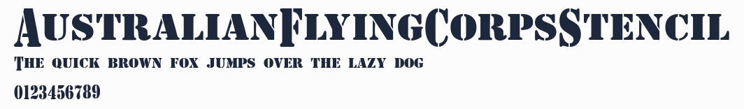 AustralianFlyingCorpsStencil預覽圖