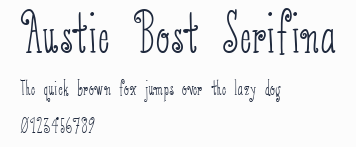 Austie Bost Serifina預覽圖