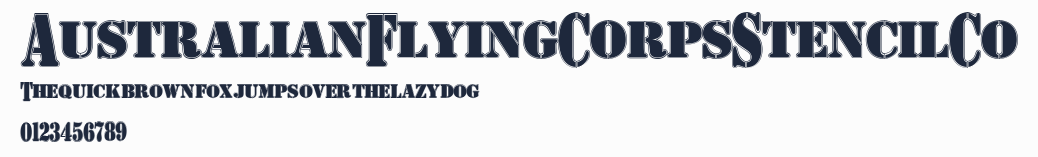 AustralianFlyingCorpsStencilCo預覽圖