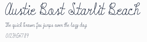 Austie Bost Starlit Beach預覽圖