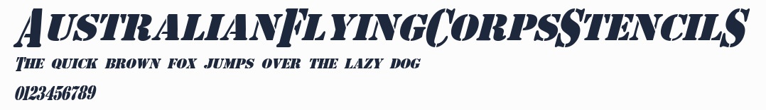 AustralianFlyingCorpsStencilS預覽圖