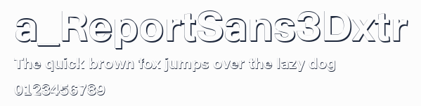 a_ReportSans3Dxtr預覽圖