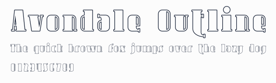 Avondale Outline預覽圖