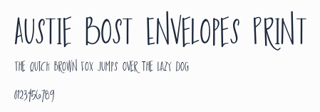Austie Bost Envelopes Print預覽圖