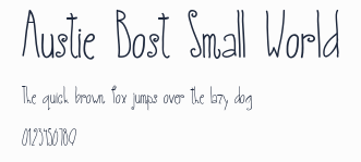 Austie Bost Small World預覽圖