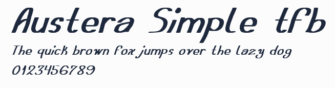 Austera Simple tfb預覽圖