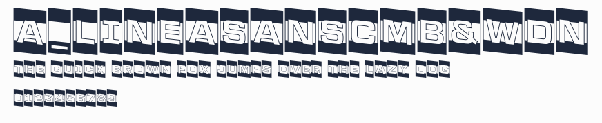 a_LineaSansCmB&WDn預覽圖