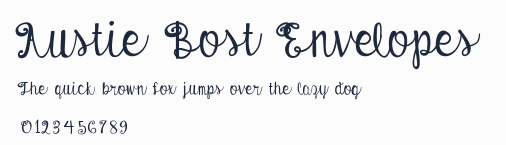 Austie Bost Envelopes預覽圖