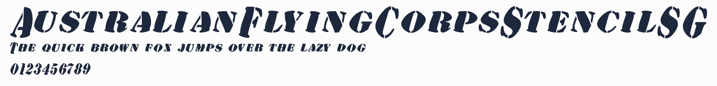 AustralianFlyingCorpsStencilSG預覽圖