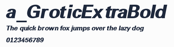 a_GroticExtraBold預覽圖