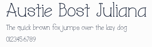 Austie Bost Juliana預覽圖