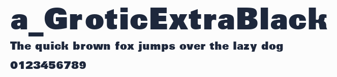 a_GroticExtraBlack預覽圖