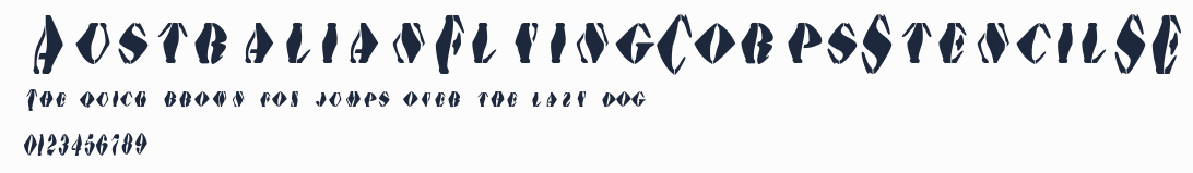 AustralianFlyingCorpsStencilSE預覽圖