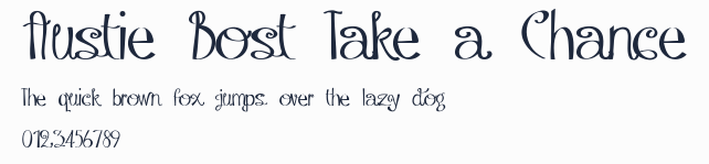 Austie Bost Take a Chance預覽圖
