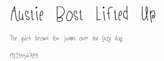 Austie Bost Lifted Up預覽圖