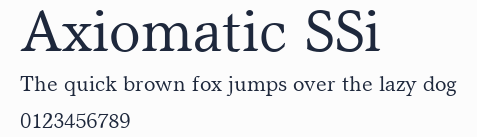 Axiomatic SSi預覽圖