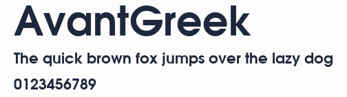 AvantGreek預覽圖