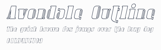 Avondale Outline預覽圖