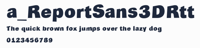 a_ReportSans3DRtt預覽圖