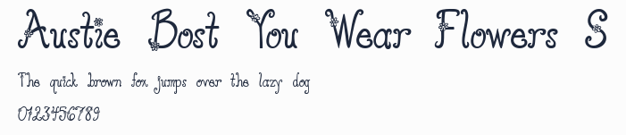 Austie Bost You Wear Flowers S預覽圖