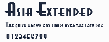 Asia Extended預覽圖