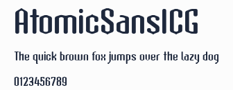 AtomicSansICG預覽圖