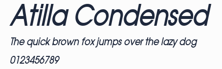 Atilla Condensed預覽圖