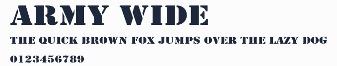 Army Wide預覽圖