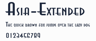 Asia-Extended預覽圖