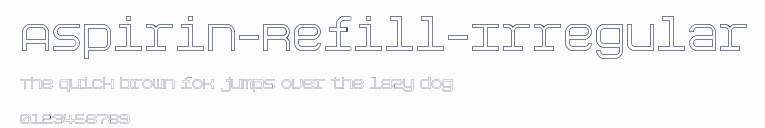 Aspirin-Refill-Irregular預覽圖