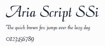 Aria Script SSi預覽圖