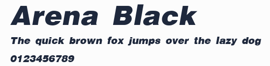 Arena Black預覽圖
